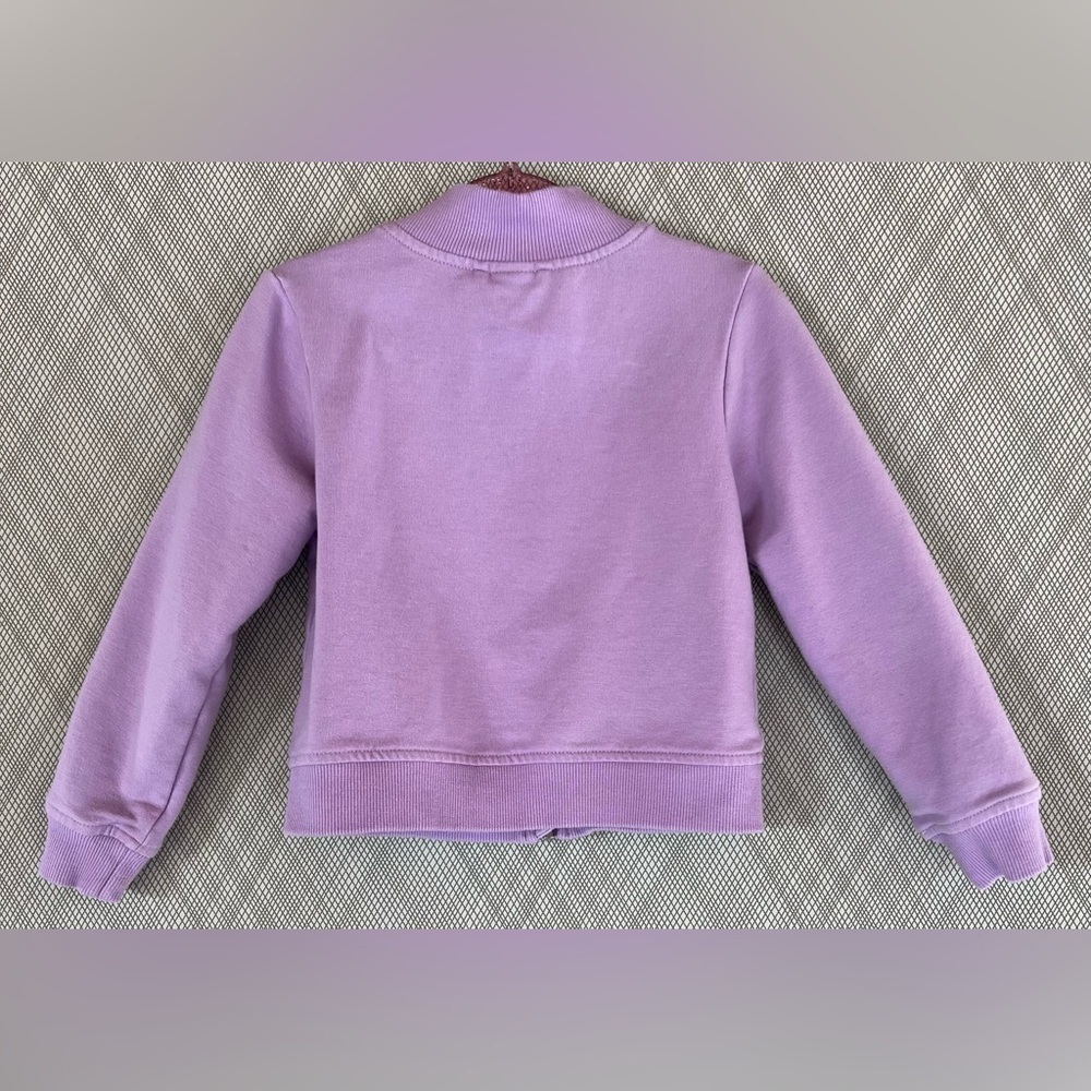 Janie and Jack - Purple Ruffle Sweater (Size 3T) - Picture 2 of 4